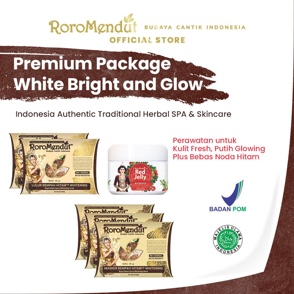 

Roro Mendut Bright & Glow Package