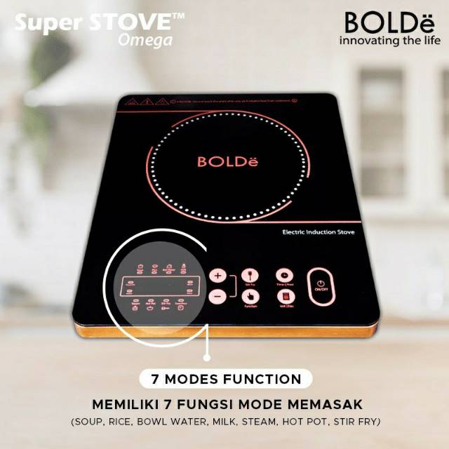 Kompor induksi BOLDE - super stove - induksi cooker