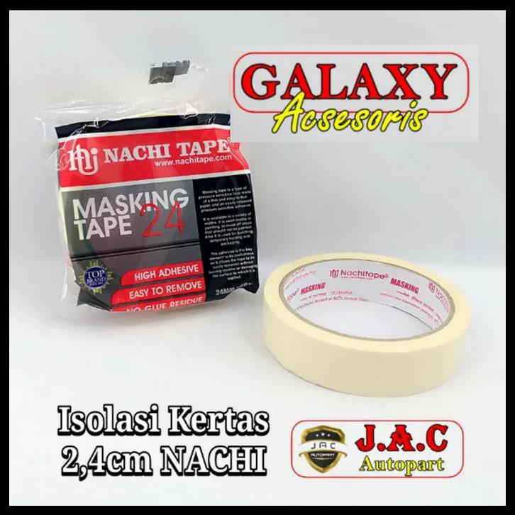 

Ready Stock Isolasi Kertas Nachi Lebar 2.4Cm