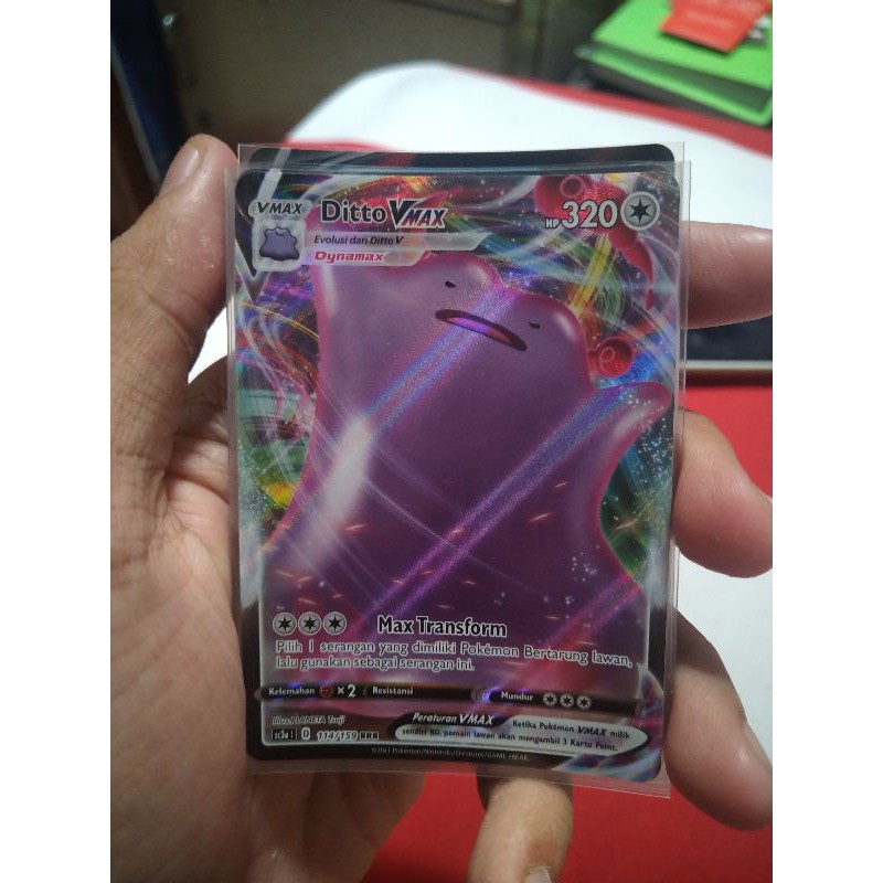 kartu pokemon bahasa Indonesia ditto v max