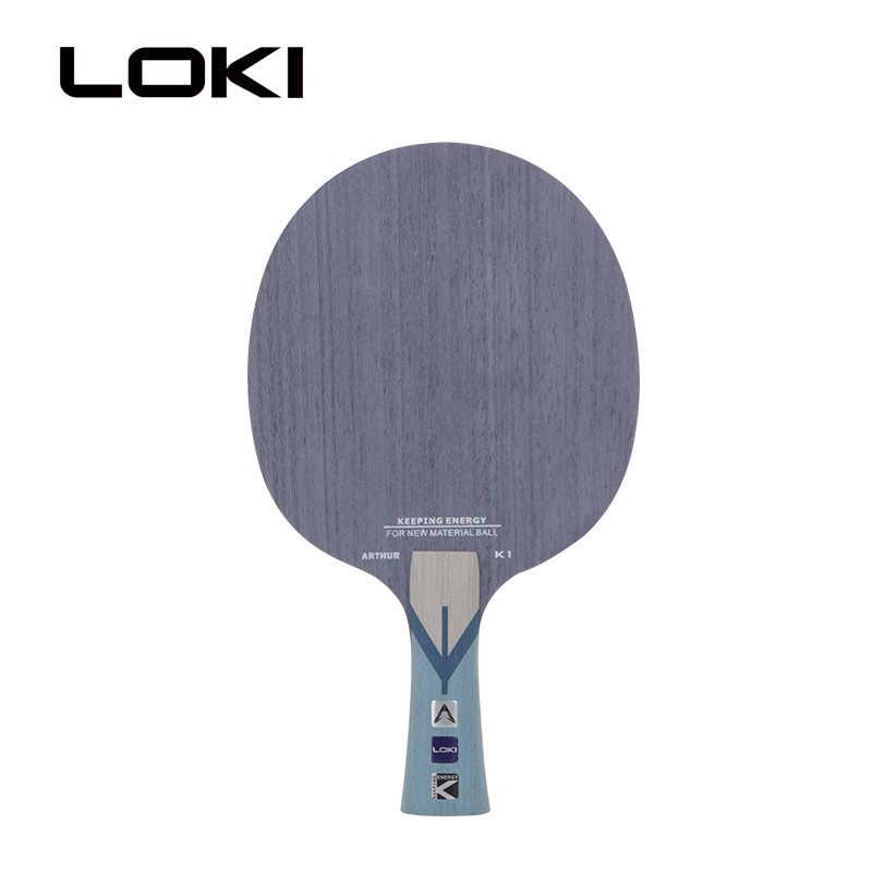 LOKI ARTHUR ENERGY K1 Blade Bat Bet Kayu Koto Ayous Tenis Meja Pingpong 7 Layer Handle FL