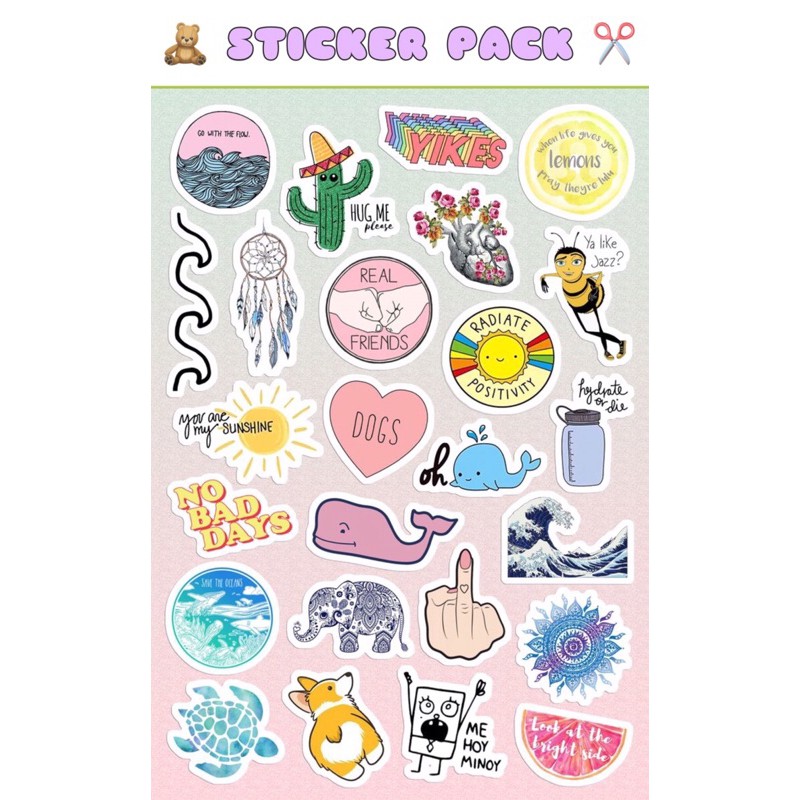 

STICKER TUMBLR AESTHETIC TERMURAH