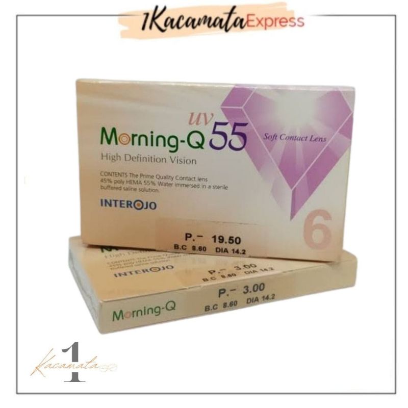 SOFTLENS CLEAR MINUS TINGGI DISPOSABLE BENING MORNING Q