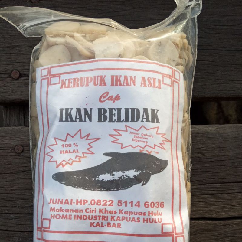 

kerupuk ikan asli khas kalimantan