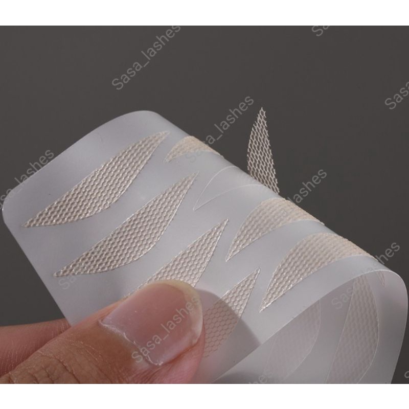 1 Set Skot Mata Jaring /Lace Eyelid Tape Invisible Malian