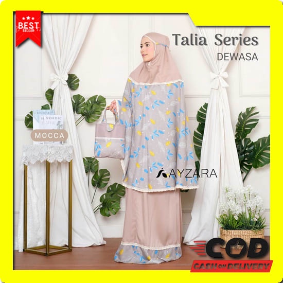 Zahra Mukena / Mukena Wanita Terbaru 2022 / Mukena Katun Rayon / Mukena Polos / Mukena Lebaran Moder