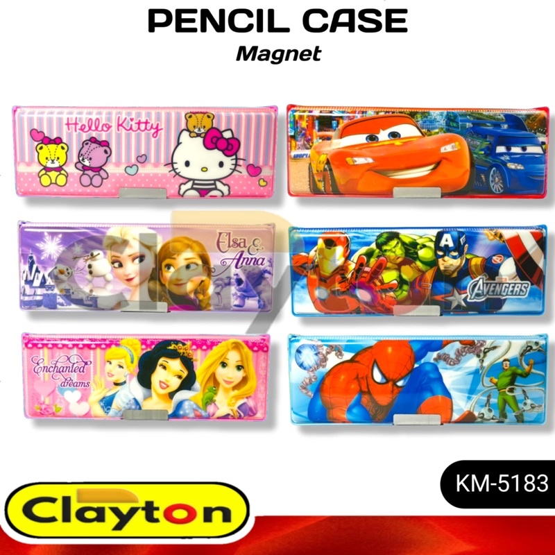 

Kotak pensil / Tempat Pensil Magnet karakter / Pensil Case KM 5183