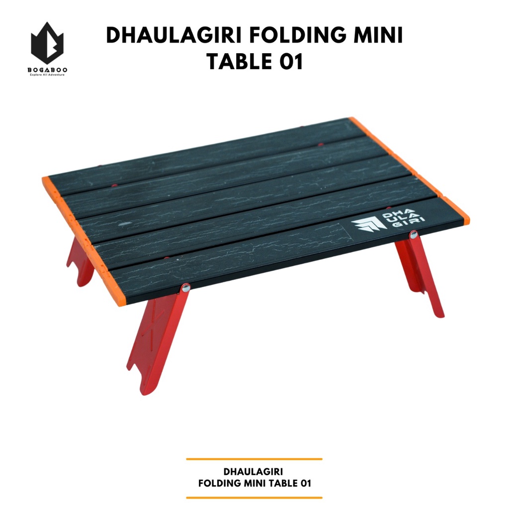 Dhaulagiri Folding Mini Table 01 - Meja Lipat Mini - Meja  Piknik Outdoor Gunung - Meja Ultralight