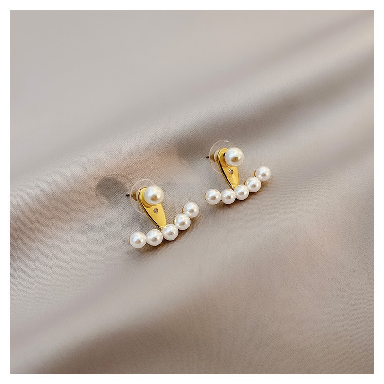 Anting Mutiara Gaya Korea