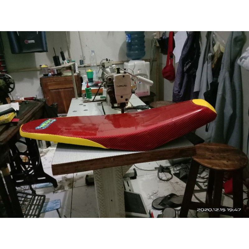 JOK VEGA ZR BIKER  KARBON MODIFIKASI