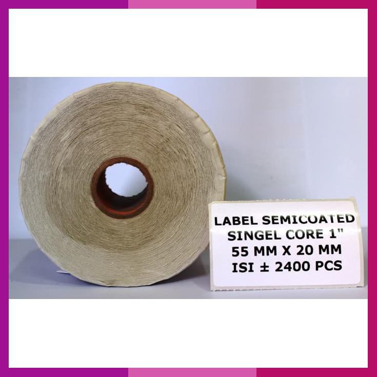 

Stiker Label Semicoated 55X20 Mm