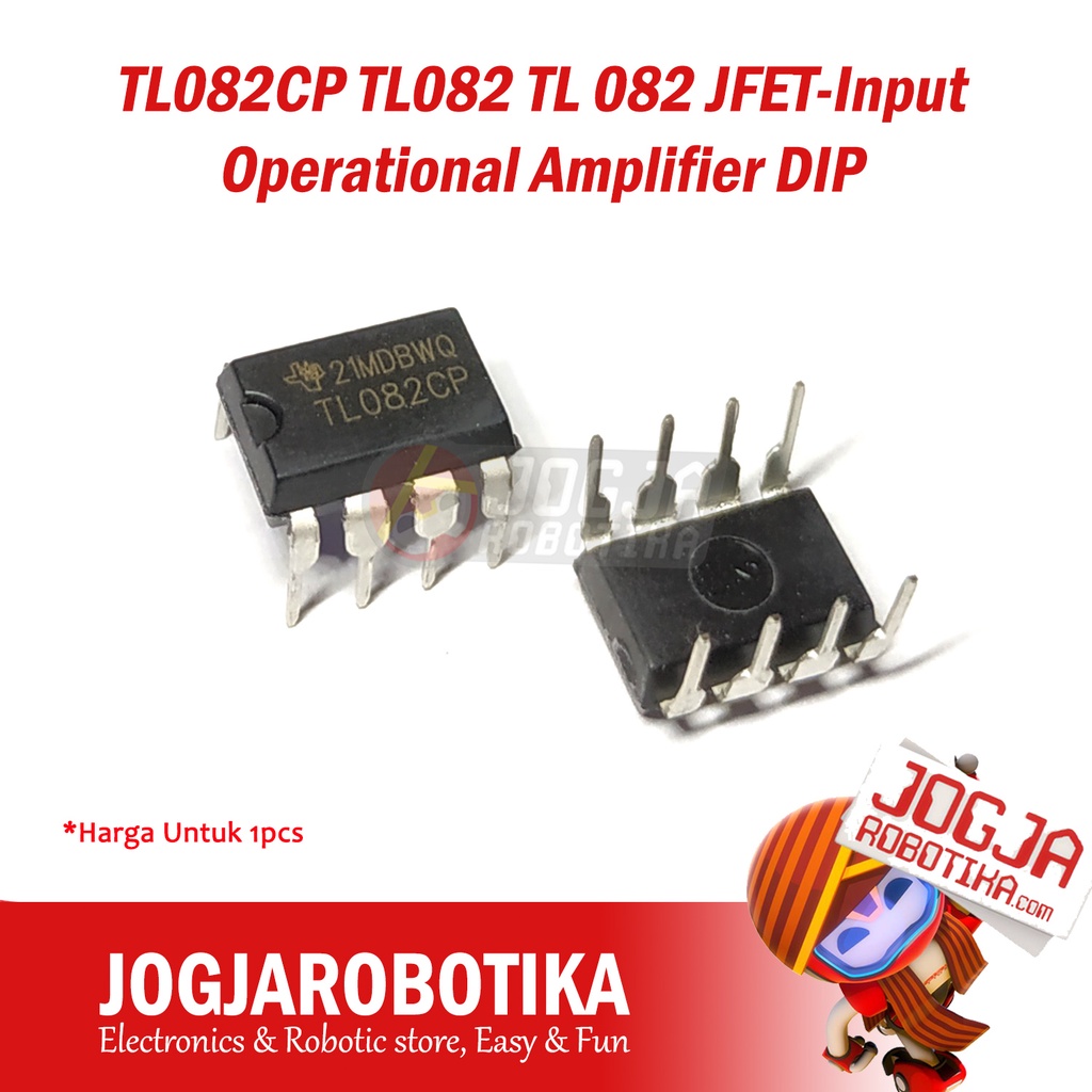 TL082CP TL082 TL 082 DIP JFET-Input Operational Amplifier