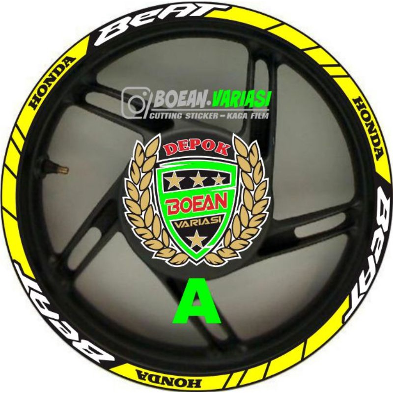 Promo Cutting Sticker lis Velg HONDA BEAT STICKER VELG BEAT