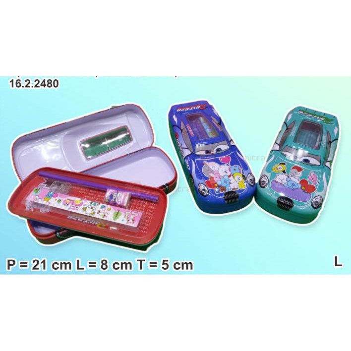 

Tempat Pensil Kotak Pensil Case Kaleng Motif Mobil AD-116/062