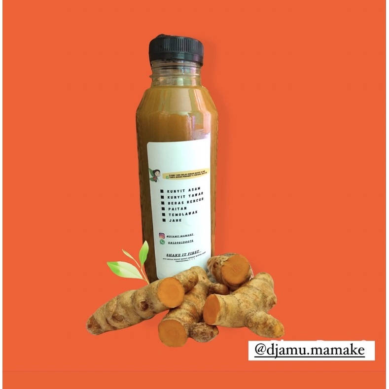 Jual Jamu Kunyit Asem 500ml Shopee Indonesia