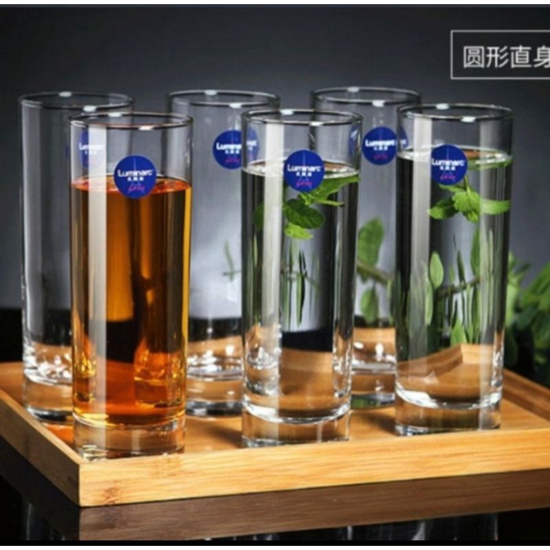 1 SET 6 PCS GELAS LUMINARC ISLANDE 310ML/LUMINARC BAMBOO/GELAS KACA/GELAS LUMINARC