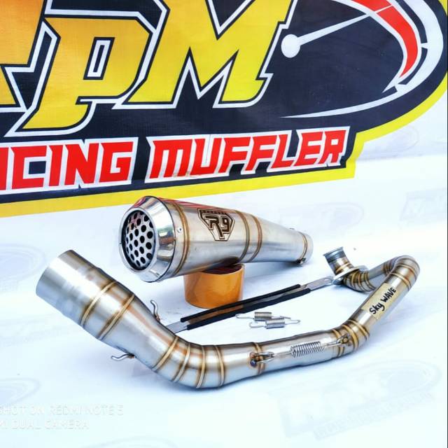 Knalpot racing Suzuki SKYWAVE R9 Gp Tech