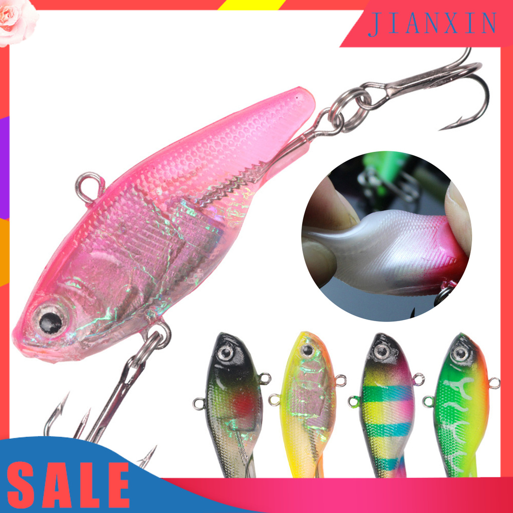 [Jianxin] Umpan Pancing Tiruan Bentuk Ikan Bermata 3d 4.8cm 13g Aneka Warna