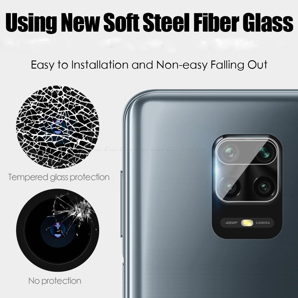 Clear Tempered Glass Rear Camera Lens Screen Protector Film For Redmi Note 9S / 9 / 9Pro / 9Pro Max