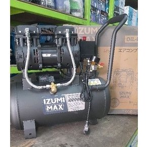 IZUMI MAX OM SS 1390 kompresor oilless silent 1.75hp 24 liter