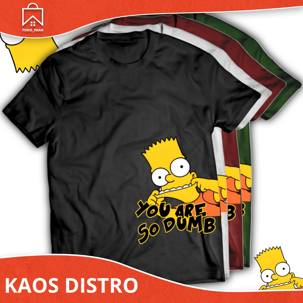 KAOS THE SIMPSN SERIES 3 PREMIUM KAOS DISTRO ORIGINAL KAOS KARAKTER KAOS UNISEX KAOS WANITA KAOS PRIA