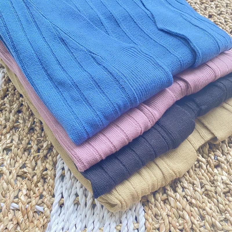 LONG CARDI RAJUT REVITA BALOON PREMIUM / BAJU ATASAN-LUARAN WANITA LENGAN PANJANG MOTIP BALON