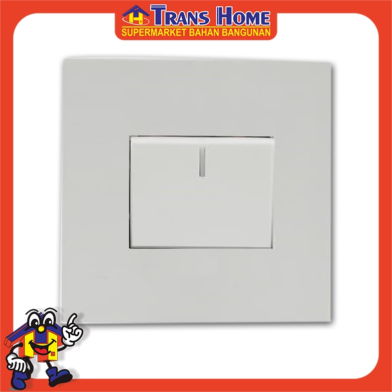 Panasonic Saklar Lampu 1 Putih Besar (PANASONIC)