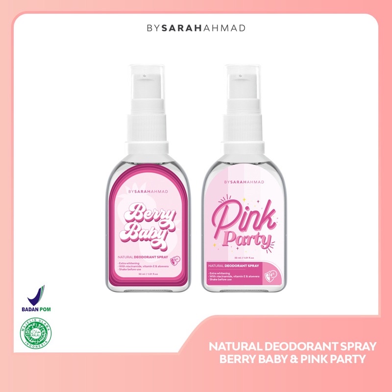 Natural Spray Deodorant