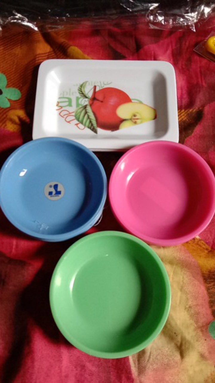 Piring Sambal Plastik Set Murah Isi 12pcs / Wadah Sambal Plastik
