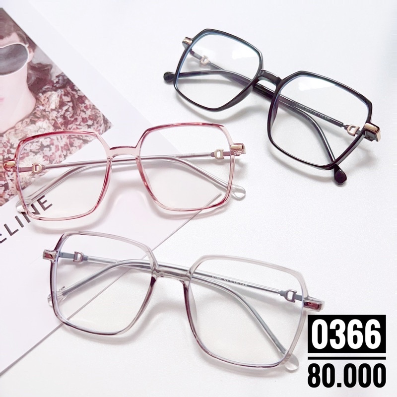 PAKET FRAME+LENSA MINUS | KACAMATA MINUS SILINDER PLUS OPTIK TERBARU KODE 0036