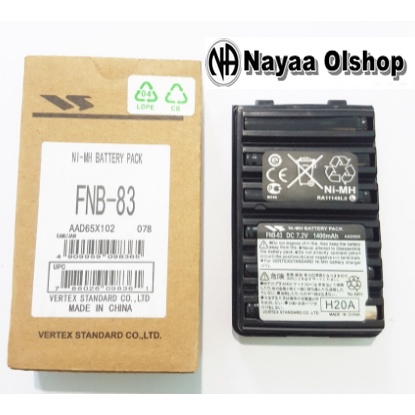 BATRE YAESU FNB 83 HT YAESU VX-150 FT-60 VX-160 VX-270 BATERAI YAESU
