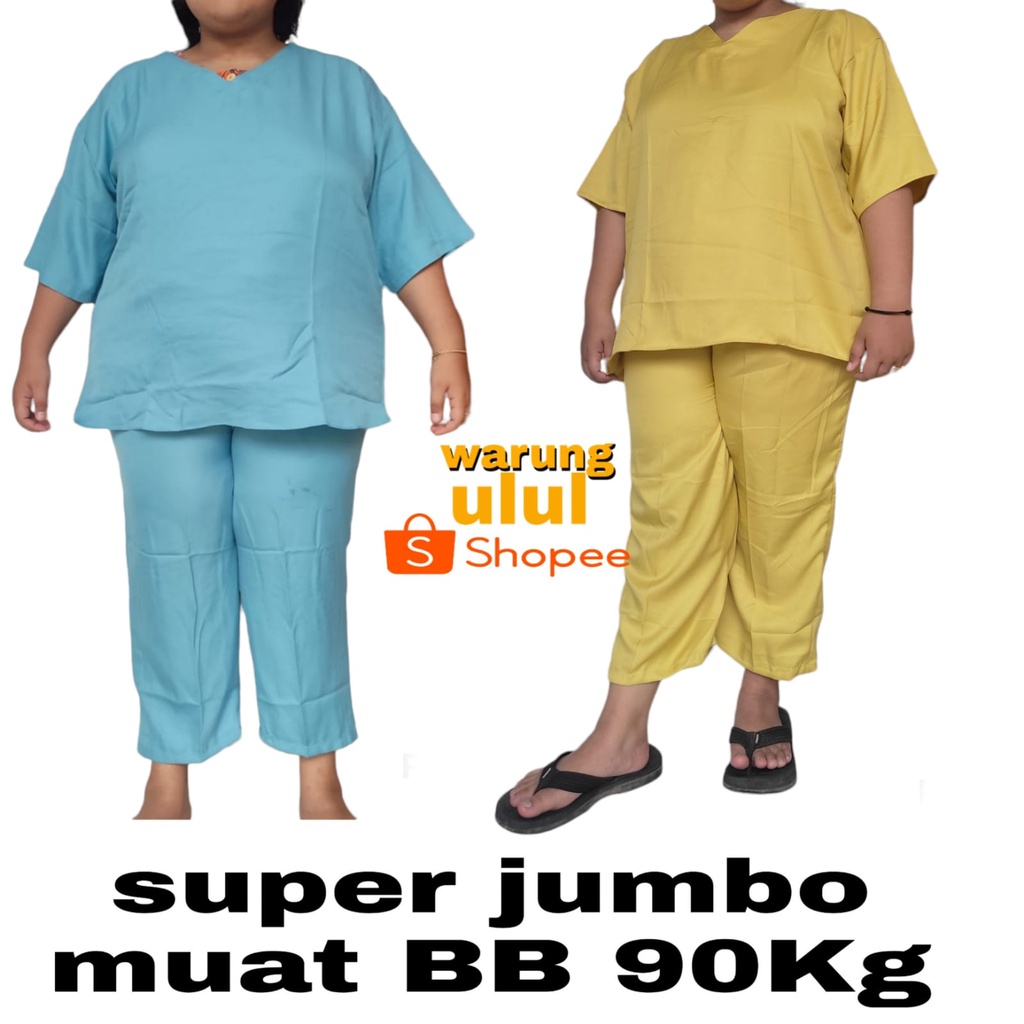 setelan syakila super jumbo BB 90Kg