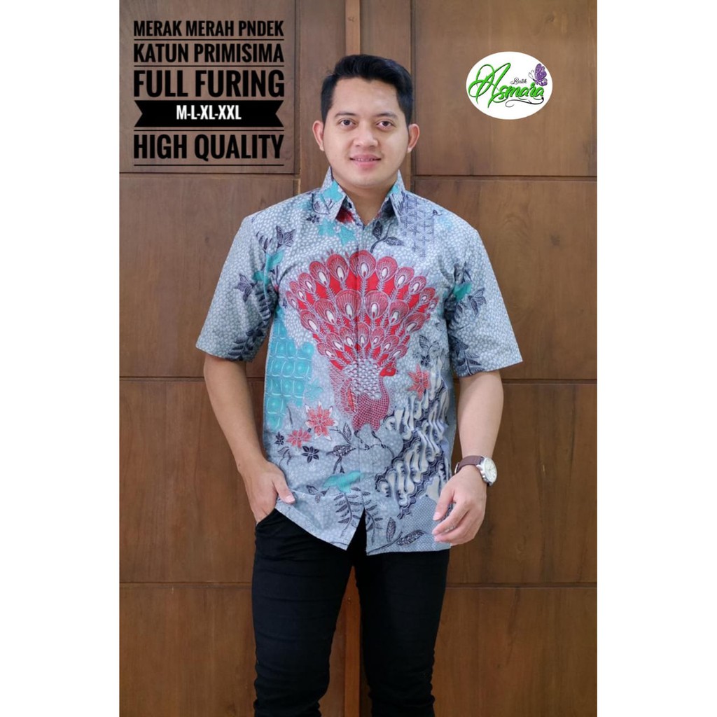 MERAK MERAH ASMARA BATIKSOLOAMANAH BAJU KEMEJA BATIK SOLO PRIA LENGAN PENDEK PANJANG LAPIS FURING ATASAN BATIK PREMIUM MODERN KATUN HALUS WIRAYUDA HITAM BRAMANTYO BIRU BRAMANTYO MERAH BRAMANTYO PUTIH BRAMANTYO KUNING KEMBANG PAGER KAWIJAYAN COKLAT ABISENA