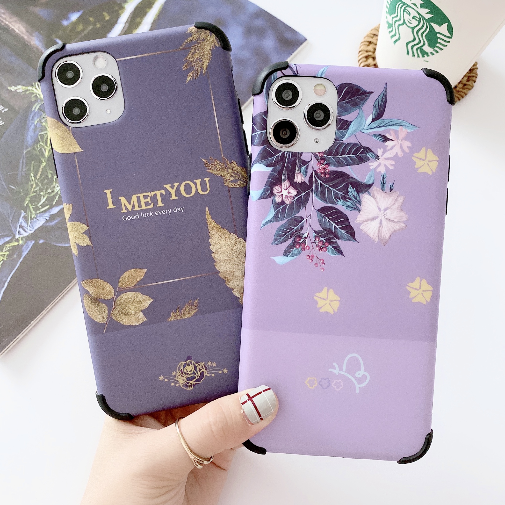 Casing Warna Ungu Untuk Iphone 8 7 Plus 12 11 11 Pro Max