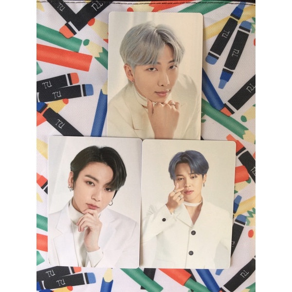 MPC BANG BANG CON BBC TAEHYUNG RM SUGA JIMIN JUNGKOOK JIN JHOPE MOTS TOUR SUGA POSTCARD BTS VT JIMIN