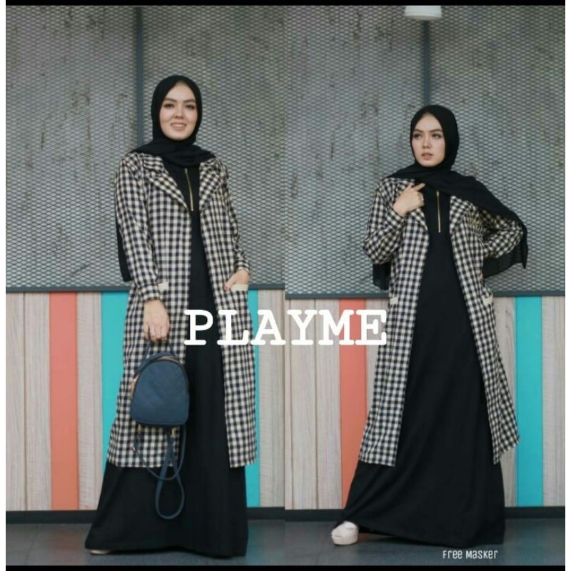 Set Gamis Outer PLAYME Original