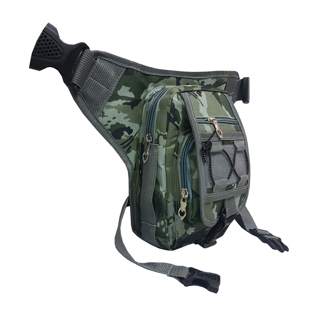 SHOPEE 6.6 SUPER SALE!! Tactical Army Tas Selempang Pinggang Paha 86 Multifungsi Green