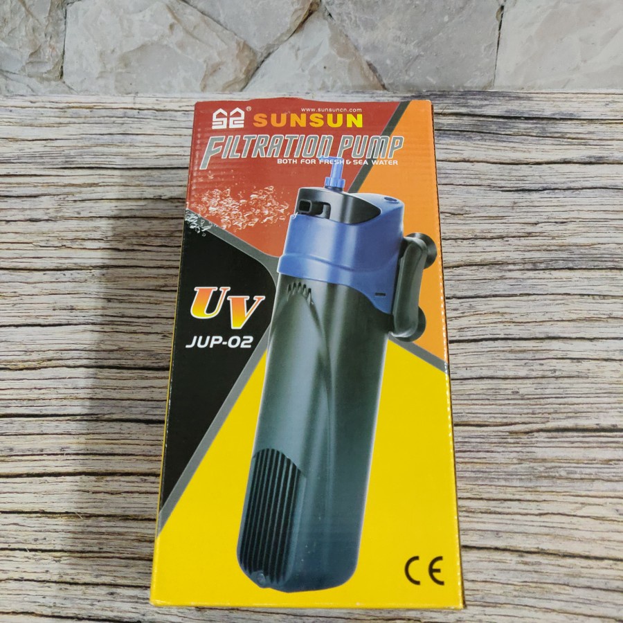 POMPA SUNSUN JUP 02 Aquarium Internal Lampu UV