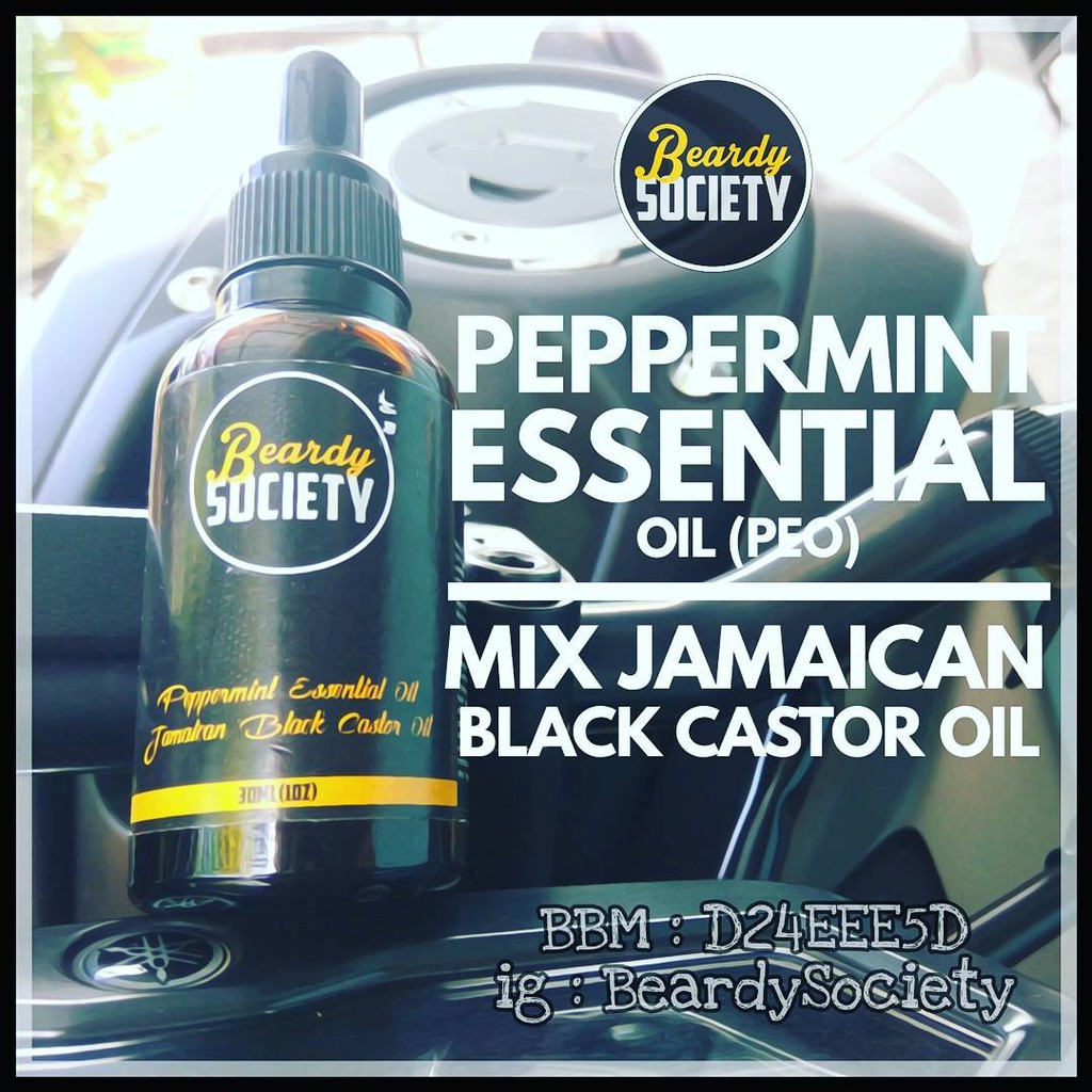 PEO mix JAMAICAN BLACK CASTOR OIL ( JBCO ) - BEARD OIL 30ml