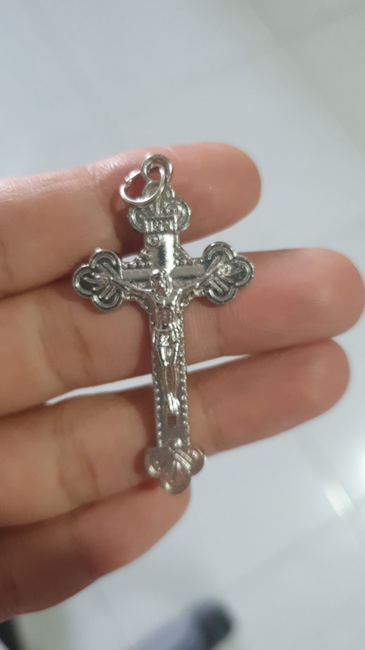 Salib Rosario Ujung 3 Lengkung