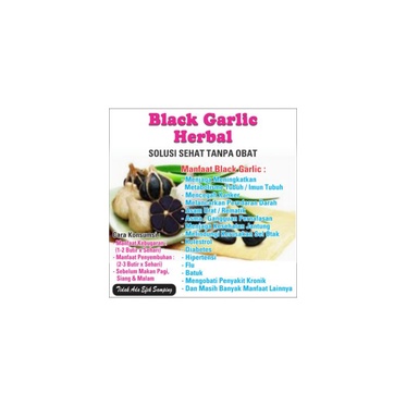 

Black Garlic herbal 250 gr