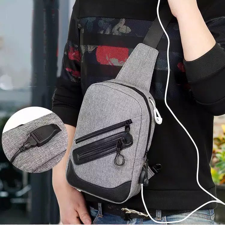 Tas Selempang Pria  Anti Maling