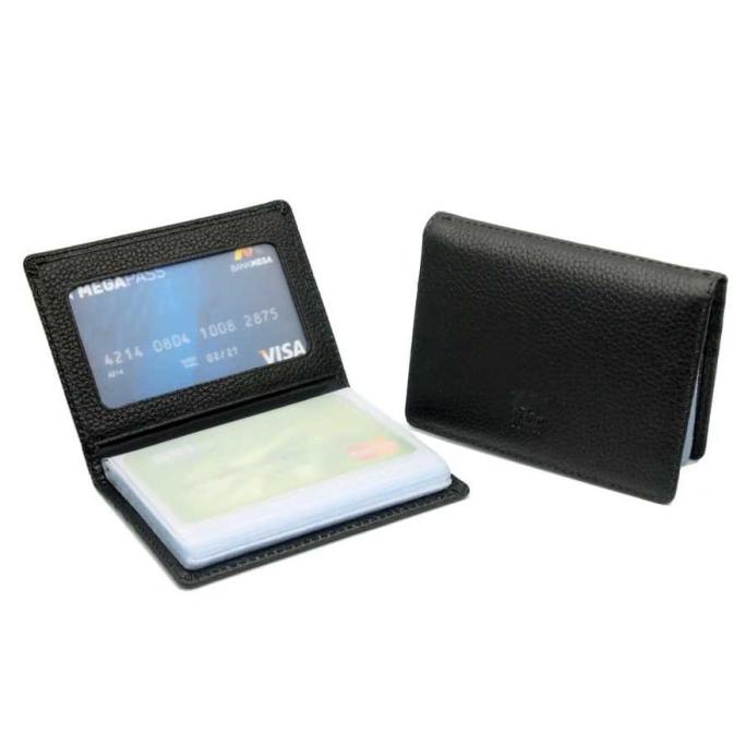 

Dompet Kartu Nama Atm Kulit Asli Murah - Bb Tgmg Black