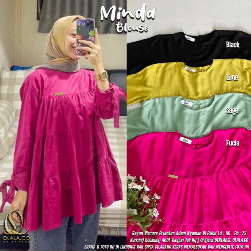 MINDA BLOUSE ORI OLALA