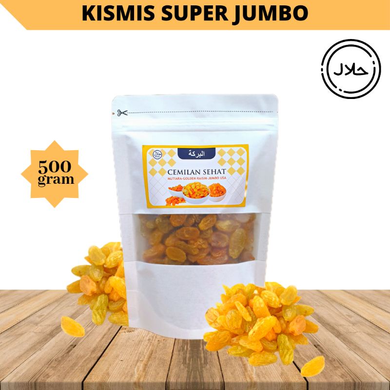 

Kismis manis jumbo super cemilan anggur sehat 500gr