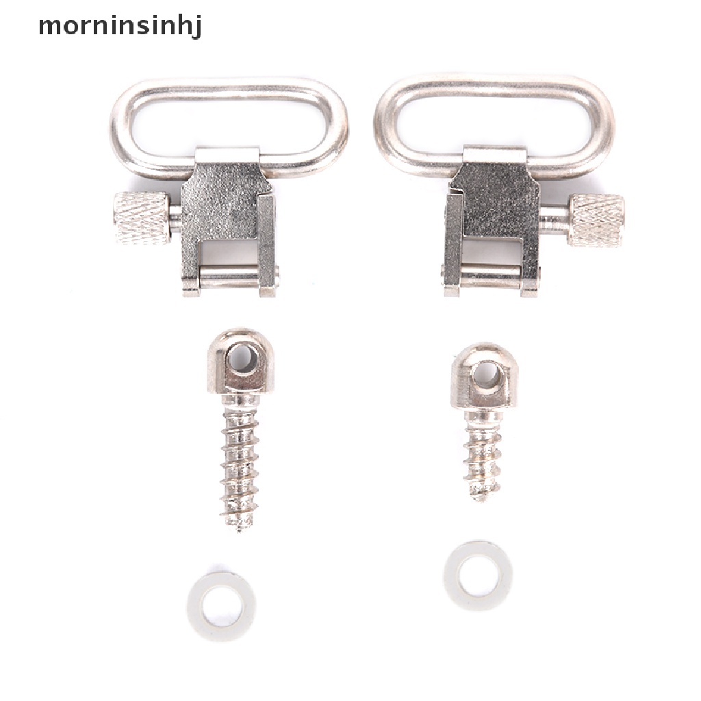 Mornin 1 Pasang Sling Swivel Bahan Baja Dapat Dilepas