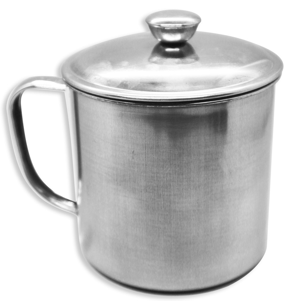 555 Mug stainless steel 10 cm + tutup