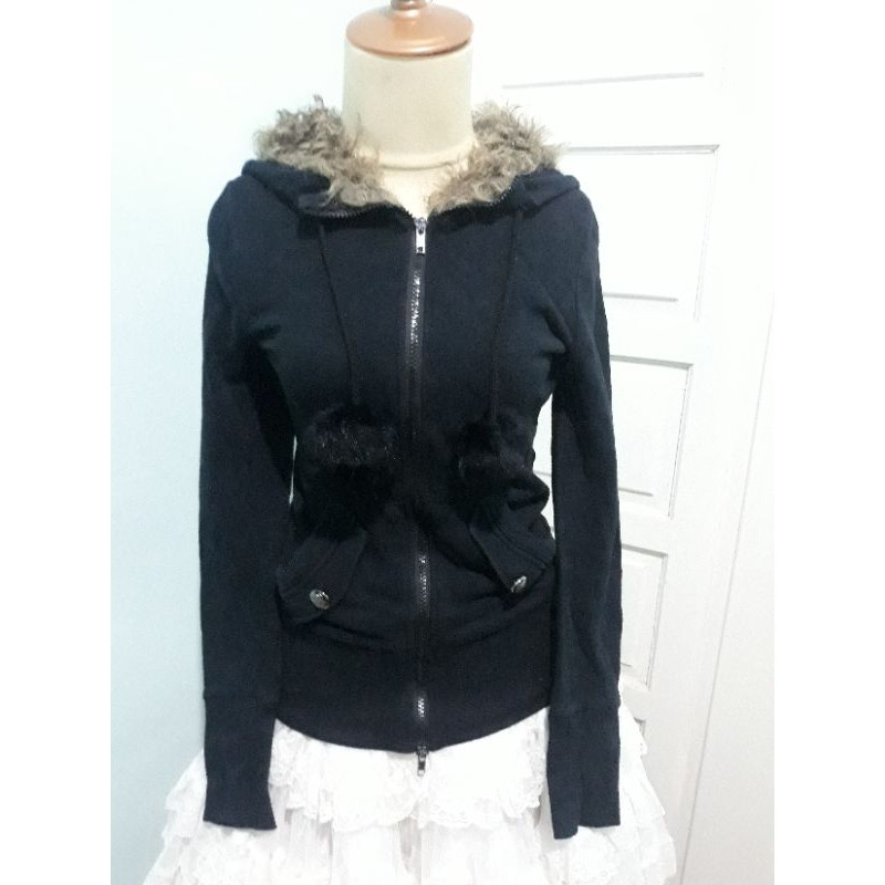 jaket bulu liz lisa doll