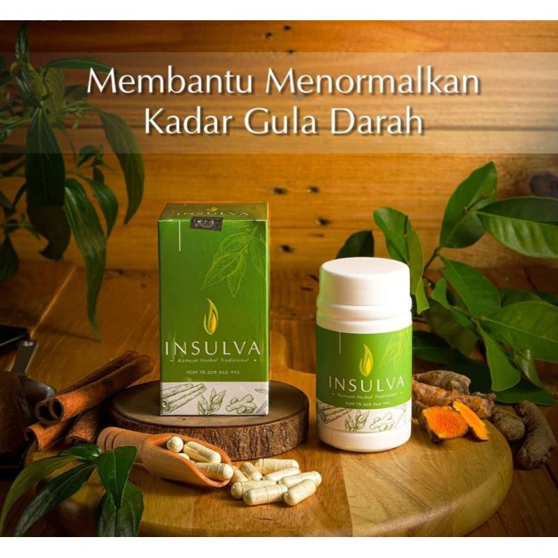 INSULVA herbal alami mengatasi diabetes asli jamin