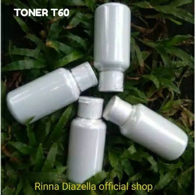 Toner T60 Rinna Diazella/Cream RD toner strong T60/ T60 Super Strong Hitam Pekat